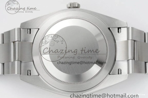 0107 Sophisticated DateJust 41 SS Polished Bezel KING 1:1 Best Edition 904L Steel Gray Stick Dial on Oyster Bracelet VR 2162